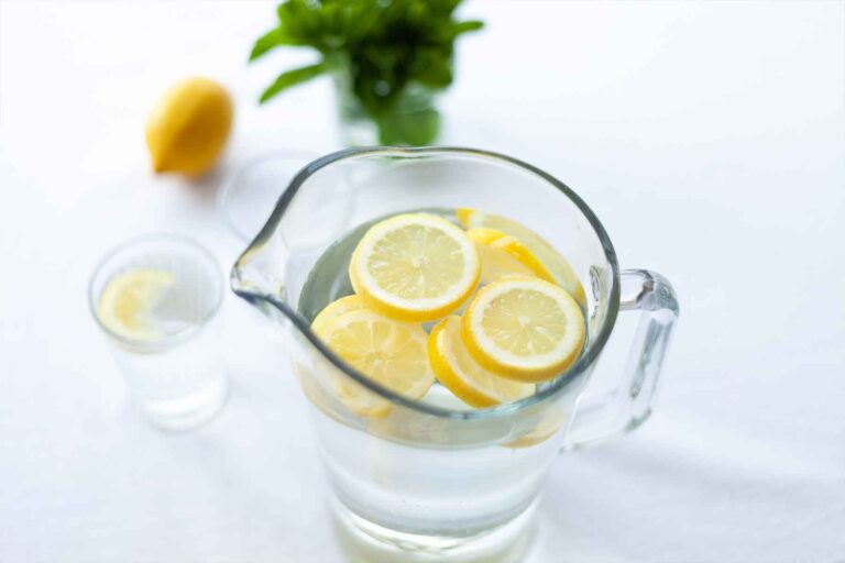 Water with lemon